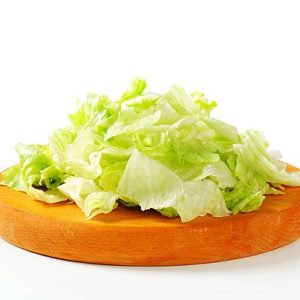 خس ايسبرغ مقطع ( علبة 400 غرام )